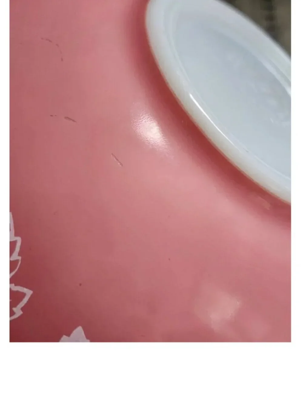 Pyrex pink Gooseberry 444